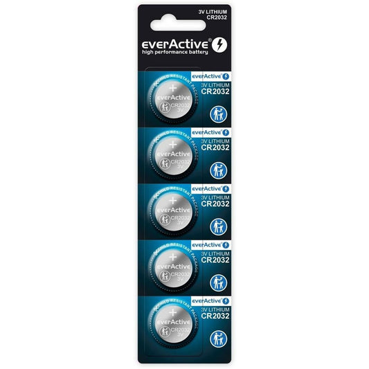 Batteries EverActive CR2032 (5 Units)-0